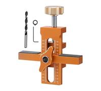 Jig De Montaje De La Puerta Del Gabinete - Herramienta De Posicionamiento De Borde Rápido, Guía De Perforación De Hardware | Plantilla De Instalación De Alineación De Agujeros De Precisión, De
