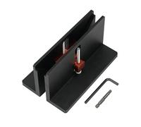 Jig Spline Jig, Woodworking Tenon Clamp, Precision Corner Guide, Table Saw Aluminum Window Jig, Durable Joinery Tool for Projects and Home Carpentry, 7.09x1.97x3.94 pulgadas