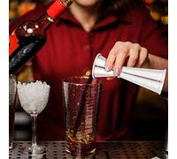 Jigger doble de acero inoxidable 304 con líneas de medición 60 ml/2 oz Medidas de cóctel Jigger Bar Shot Jigger Cup