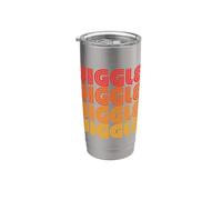 Jiggle Funny Jiggles Wiggle Jig Gelatina Lindo Shake Dance Fan Vaso térmico de acero inoxidable de doble pared