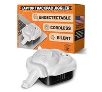 Jiggler de panel táctil para laptop, no funciona en DeII, mantiene los trackpads activos del portátil, indetectable, jiggler de mouse inalámbrico, movimiento mecánico del mouse, 6 meses con batería AA
