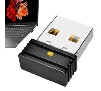 Jiggler de ratón, agitador de indetectable con puerto - Dispositivo de movimiento del para PC, simula el movimiento del para evitar que el PC entre en reposo, sin enchufe de software