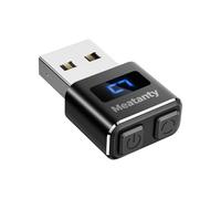 Jiggler de ratón metálico, Evita el Modo de Ahorro de energía del PC, 3 Modos USB con Encendido/Apagado, Pantalla Digital y Funda