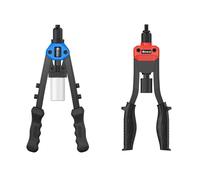 JiGiU Remachadora de Tuerca y Pistola de Remachador 2 en 1, Juego de Alicates para Remachar con M3 M4 M5 M6 M8 M10 M12