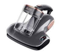 JIGOO S100 Battimaterasso Wireless: Aspirador Antiácaros 80000 RPM/Minuto con Limpieza Profunda, Luz UV y Anti-Alérgenos