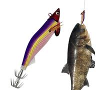 Jigs De Calamar Para Agua Salada Señuelo Artificial Fosforescente