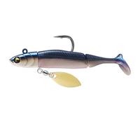 Jigs Head Fishing Lures Con Lentejuelas/Gancho de Altura Cebo Suave Cebo Artificial Swimbait T Cola Lento Jigging Wobbler Para Lake Trout Lake Y Señuelos De Río