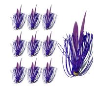 Jigs señuelos de, cebos de Graves, 10 Piezas Kit de Cebo de Silicona Luminoso, Aparejos Flexibles para do para Agua de Agua de Agua Dulce de Agua Negra Amigos de la Familia Negros en casa