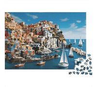 Jigsaw Puzzle 1000 Piezas 70x50cm/1000pcs Papel Reciclable Mayores Accesorios para Juego de Fiesta Piezas Corte de Precisión y Encaje