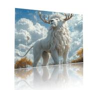 Jigsaw Puzzle Adultos Animal La Bestia Rompecabezas Educa Puzzle Desafiando lo Imposible 3000 Piezas Incluye Pegamento Fix a Partir de 7 AñOs Actividades de Juego, Adecuado como Regalo 81x122cm t-83