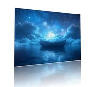Jigsaw Puzzle Adultos Bote Sueño Rompecabezas Educa Puzzle Desafiando lo Imposible 3000 Piezas Incluye Pegamento Fix a Partir de 7 AñOs Actividades de Juego, como DecoracióN y Regalo 81x122cm t-51
