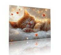 Jigsaw Puzzle Adultos Gato Animal Rompecabezas Educa Puzzle Desafiando lo Imposible 500 Piezas Incluye Pegamento Fix a Partir de 7 AñOs Actividades de Juego, como DecoracióN y Regalo 38x52cm t-653