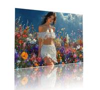 Jigsaw Puzzle Adultos Mujer Flor Rompecabezas Educa Puzzle Desafiando lo Imposible 200 piezas Incluye Pegamento Fix a Partir de 7 AñOs Actividades de Juego, Adecuado DecoracióN del Hogar 25x35cm t-821