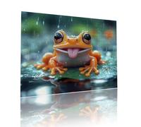 Jigsaw Puzzle Adultos Rana Arbórea Animal Rompecabezas Educa Puzzle Desafiando lo Imposible 500 piezas Incluye Pegamento Fix a Partir de 7 AñOs Actividades de Juego, Adecuado como Regalo 38x52cm t-919