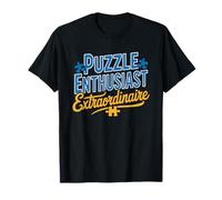 Jigsaw Puzzle Enthusiast Extraordinaire Hobby Identity Camiseta