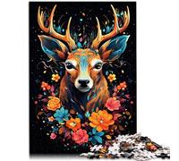 Jigsaw Puzzle for Kids Fire and Ice Yin and Yang 1000 Piece Jigsaw Puzzles 10.27 in x 14.96 in Cardboard Puzzles for Adults & Children Home Educational Games DIY Toys