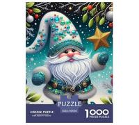 Jigsaw Puzzle per Adulti E Bambini 1000 Pezzi Babbo Natale Puzzle 70x50cm/1000pcs Regali Puzzle Giochi Giogattotolo Antistress DIY