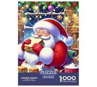Jigsaw Puzzle per Adulti E Bambini 1000 Pezzi Babbo Natale Puzzle 70x50cm/1000pcs Regali Puzzle Giochi Giogattotolo Antistress Autodboard