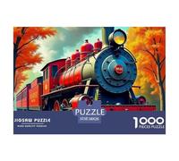 Jigsaw Puzzle per Adulti E Bambini 1000 Pezzi Bellissimo treno Puzzle 38x26cm/1000pcs Decompressione E Regalo Puzzle Giochi Giogattotolo Antistress Autodboard