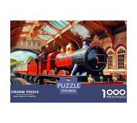 Jigsaw Puzzle per Adulti E Bambini 1000 Pezzi Bellissimo treno Puzzle 38x26cm/1000pcs Decompressione E Regalo Puzzle Giochi per Famiglia DIY