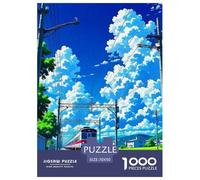 Jigsaw Puzzle per Adulti E Bambini 1000 Pezzi Bellissimo treno Puzzle 70x50cm/1000pcs Regali Puzzle Giochi Giogattotolo Antistress DIY