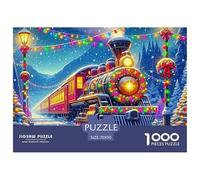 Jigsaw Puzzle per Adulti E Bambini 1000 Pezzi Bellissimo treno Puzzle 70x50cm/1000pcs Regali Puzzle Giochi Giogattotolo Antistress DIY