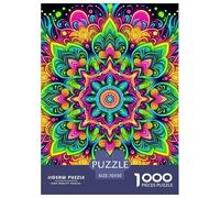 Jigsaw Puzzle per Adulti E Bambini 1000 Pezzi Fiore Mandala Puzzle 70x50cm/1000pcs Decompressione E Regalo Puzzle Giochi Giogattotolo Antistress DIY