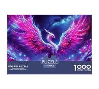 Jigsaw Puzzle per Adulti E Bambini 1000 Pezzi Phoenix Viola Puzzle 38x26cm/1000pcs Decompressione E Regalo Puzzle Giochi per Famiglia Autodboard
