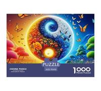 Jigsaw Puzzle per Adulti E Bambini 1000 Pezzi Yin-Yang Puzzle 70x50cm/1000pcs Decompressione E Regalo Puzzle Giochi per Famiglia DIY
