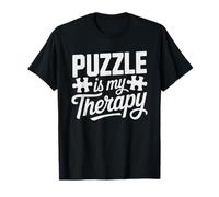 Jigsaw Puzzle Therapy Mental Wellness Hobby Enthusiast Camiseta