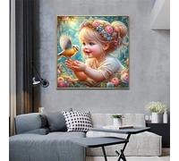 Jigsaw Puzzles 100 Pieces for Adults, Blonde Girl 100 Piece Jigsaw Puzzles for Adults 14x14inch, Fun Educational Puzzle Games, Beautiful Decoration Puzzle