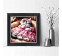 Jigsaw Puzzles 100 Pieces for Adults, Cats Princess 100 Piece Jigsaw Puzzles for Adults 14x14inch, Fun Educational Puzzle Games, Beautiful Decoration Puzzle