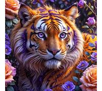 Jigsaw Puzzles 100 Pieces for Adults, Fierce Animals 100 Piece Jigsaw Puzzles for Adults 14x14inch, Fun Educational Puzzle Games, Beautiful Decoration Puzzle
