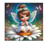 Jigsaw Puzzles 1000 Pieces, Jigsaws Daisy Fairy 1000 Piece Jigsaw Puzzles for Adults, Challenge High Difficulty Family Puzzle Game 65x65cm/26x26inch