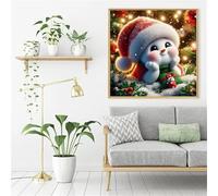 Jigsaw Puzzles 150 Pieces for Adults, Christmas Snowman 150 Piece Jigsaw Puzzles for Adults 26x26inch, Fun Educational Puzzle Games, Beautiful Decoration Puzzle