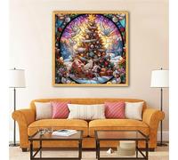 Jigsaw Puzzles 150 Pieces for Adults, Christmas Tree 150 Piece Jigsaw Puzzles for Adults 26x26inch, Fun Educational Puzzle Games, Beautiful Decoration Puzzle