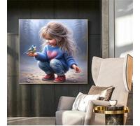 Jigsaw Puzzles 150 Pieces for Adults, Girl Birds 150 Piece Jigsaw Puzzles for Adults 26x26inch, Fun Educational Puzzle Games, Beautiful Decoration Puzzle