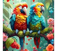 Jigsaw Puzzles 150 Pieces for Adults, Jungle Birds 150 Piece Jigsaw Puzzles for Adults 26x26inch, Fun Educational Puzzle Games, Beautiful Decoration Puzzle