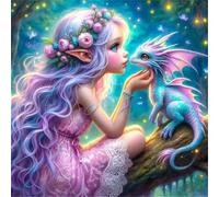 Jigsaw Puzzles 150 Pieces, Jigsaws Fairy Dinosaur 150 Piece Jigsaw Puzzles for Adults, Challenge High Difficulty Family Puzzle Game 65x65cm/26x26inch