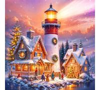 Jigsaw Puzzles 150 Pieces, Jigsaws Lighthouse House 150 Piece Jigsaw Puzzles for Adults, Challenge High Difficulty Family Puzzle Game 65x65cm/26x26inch