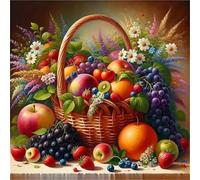 Jigsaw Puzzles 200 Pieces for Adults, Fruit Basket 200 Piece Jigsaw Puzzles for Adults 11x11inch, Fun Educational Puzzle Games, Beautiful Decoration Puzzle