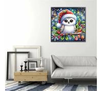 Jigsaw Puzzles 300 Pieces for Adults, Christmas Owl 300 Piece Jigsaw Puzzles for Adults 14x14inch, Fun Educational Puzzle Games, Beautiful Decoration Puzzle