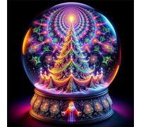 Jigsaw Puzzles 35 Pieces, Jigsaws Christmas Tree Ball 35 Piece Jigsaw Puzzles for Adults, Challenge High Difficulty Family Puzzle Game 30x30cm/12x12inch