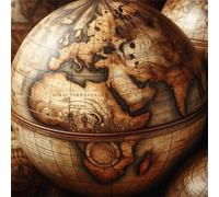 Jigsaw Puzzles 35 Pieces, Jigsaws World Adventure 35 Piece Jigsaw Puzzles for Adults, Challenge High Difficulty Family Puzzle Game 30x30cm/12x12inch