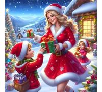 Jigsaw Puzzles 70 Pieces for Adults, Christmas Presents 70 Piece Jigsaw Puzzles for Adults 18x18inch, Fun Educational Puzzle Games, Beautiful Decoration Puzzle