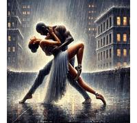 Jigsaw Puzzles 70 Pieces for Adults, Rain Ballet 70 Piece Jigsaw Puzzles for Adults 18x18inch, Fun Educational Puzzle Games, Beautiful Decoration Puzzle