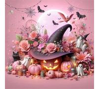 Jigsaw Puzzles 90 Pieces for Adults, Fun Challenging & Brainteasing Jigsaw Puzzles for Adults 90 Piece Puzzle Educational Games Home Decoration Puzzle(Romantic Halloween)