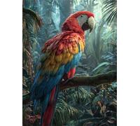 Jigsaw Puzzles For Adults 3000 Pieces Colorful Parrot, Challenging Jigsaw Puzzles 3000 Pieces 48x32inch, Educational Game, Fun Activity for Home, for Puzzle Lovers