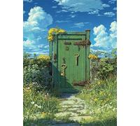 Jigsaw Puzzles For Adults 500 Pieces Garden Plant Gate, Challenging Jigsaw Puzzles 500 Pieces 20x15inch, Educational Game, Fun Activity for Home, for Puzzle Lovers