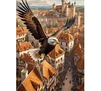 Jigsaw Puzzles for Adults Águila Urbana Jigsaw Puzzles for Adults 1200,Family Educational Puzzle Game Creative Puzzle for Adult Kids for Home Decoration and Birthday Gifts